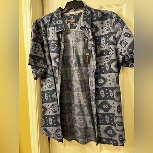 Quilted giraffe 100% cotton shirt xxl